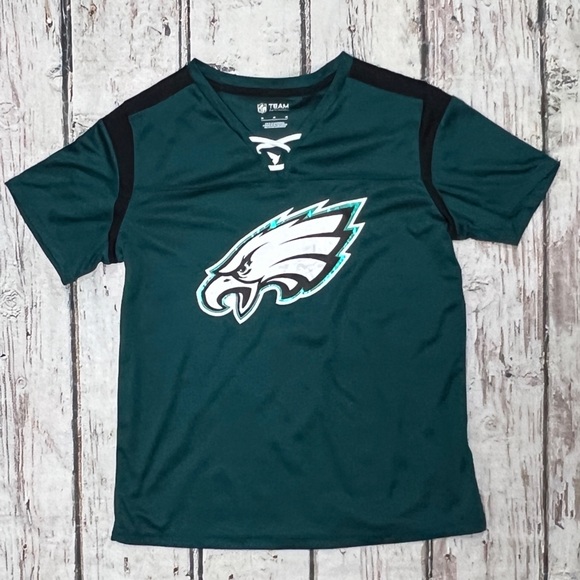 Philadelphia Eagles NFL Football Womens Sports Jersey Shirt - Picture 1 of 4